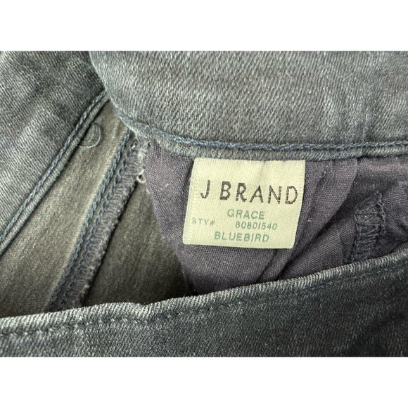 J Brand Size 25 Womens Jeans Grace Bluebird Wash Low Rise Stretch Skinny - Picture 3 of 5